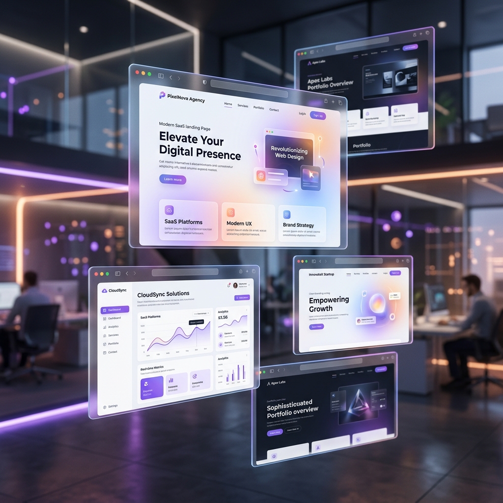 WebExtensa Portfolio Showcase